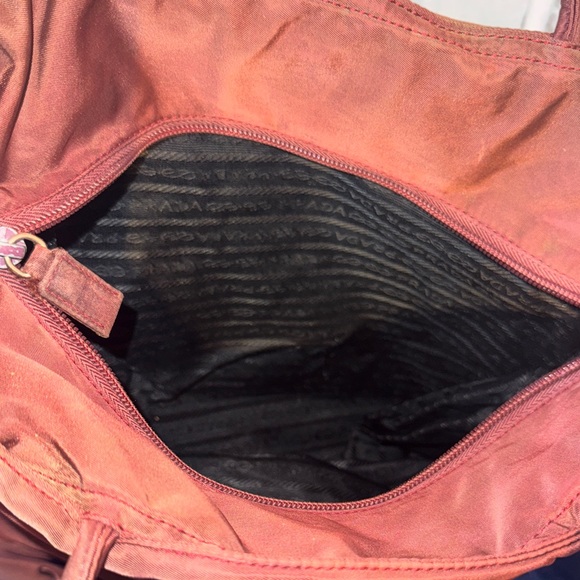 Prada Burgandy Tote Bag - Picture 5 of 10